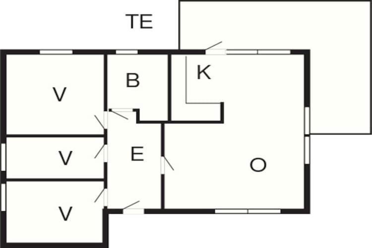 Three-Bedroom Holiday Home In Utvik 1 Reed ภายนอก รูปภาพ